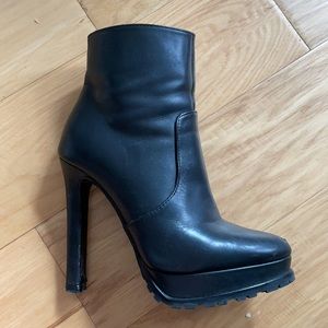 Zara Ankle Platform Booties